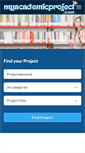 Mobile Screenshot of myacademicproject.com